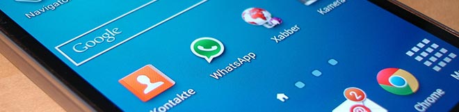 Mit WhatsApp Handy orten